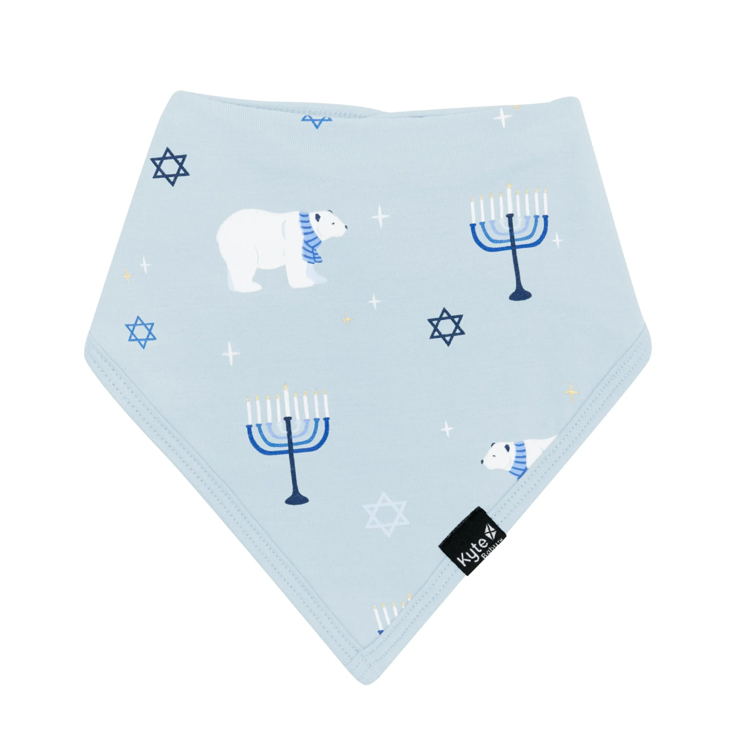Kyte Baby Bib in Polar Lights Best