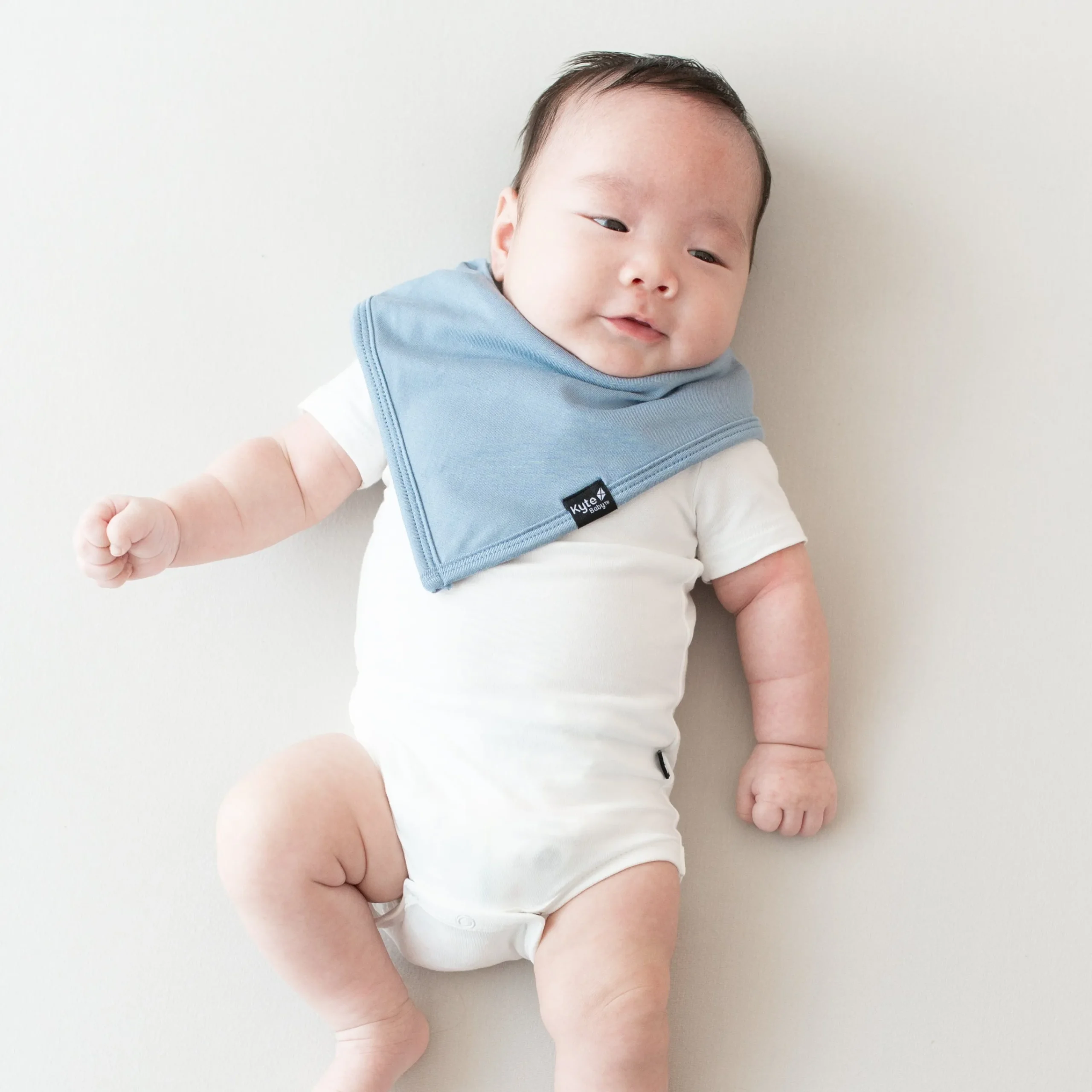 Kyte Baby Bib in Slate Hot
