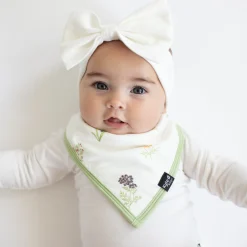 Kyte Baby Bib in Wildflower Hot