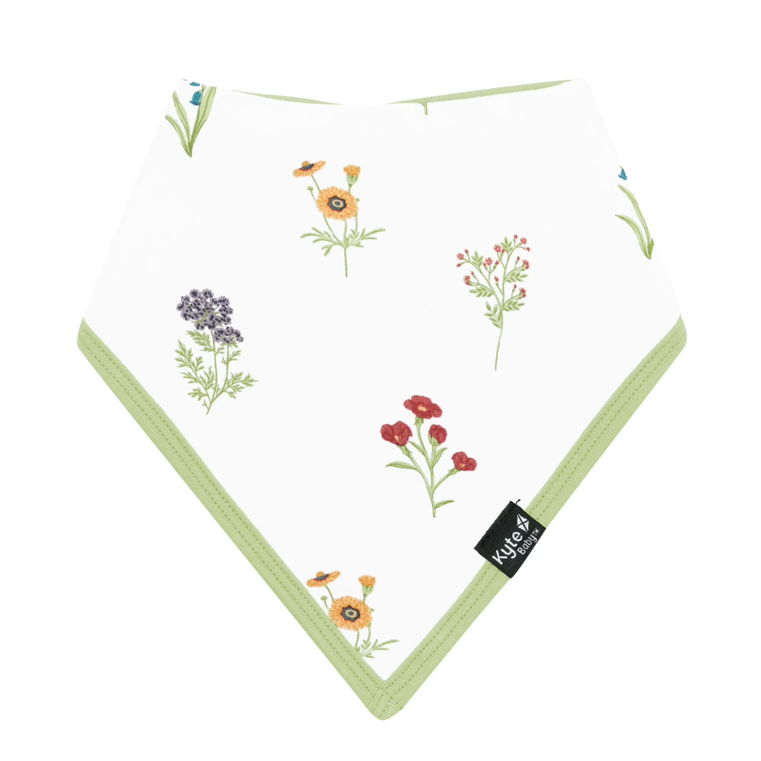 Kyte Baby Bib in Wildflower Hot