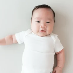 Kyte Baby Bodysuit in Cloud Discount