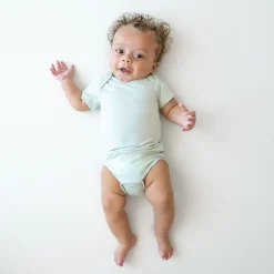 Kyte Baby Bodysuit in Dew Sale