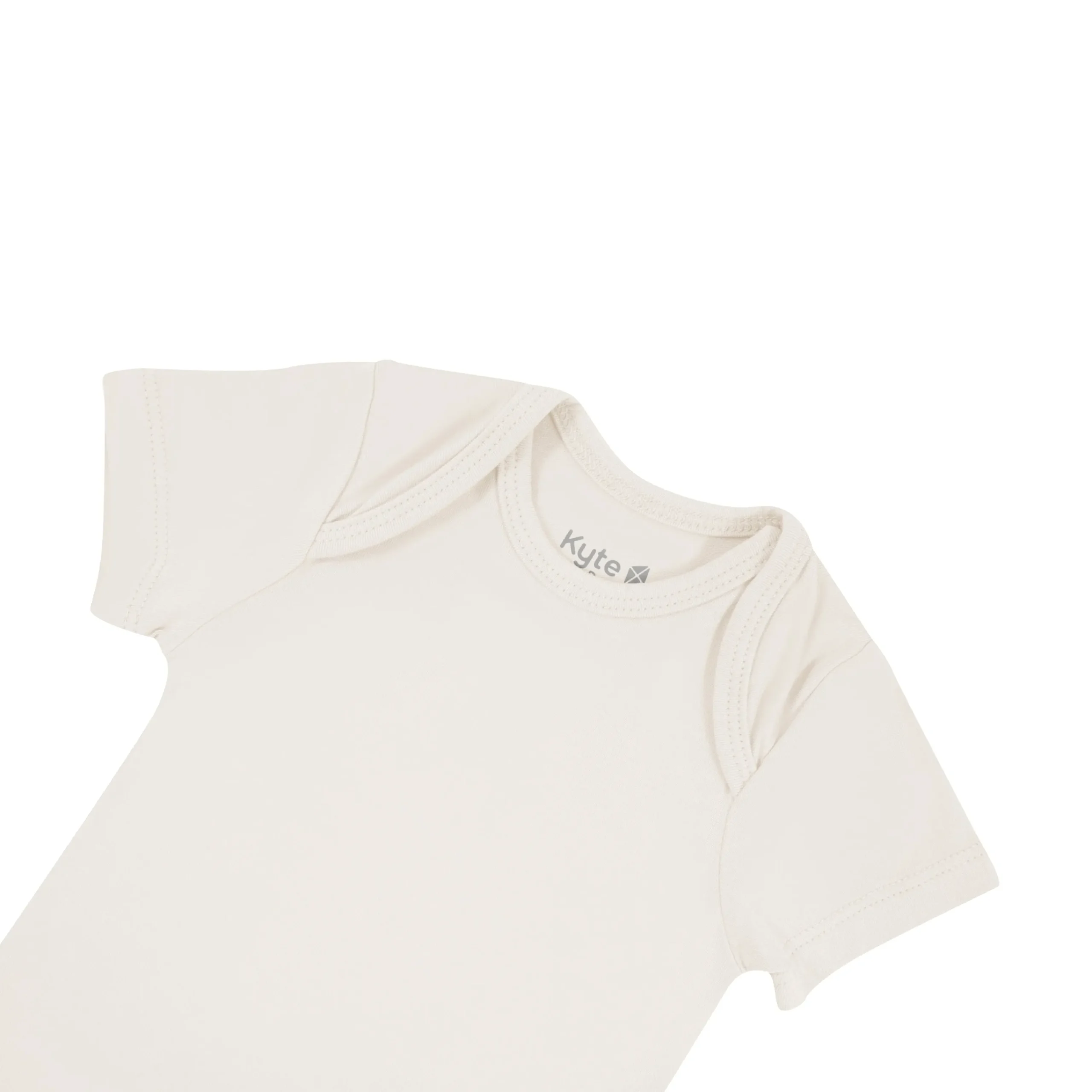 Kyte Baby Bodysuit in Oat Clearance