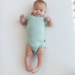 Kyte Baby Bodysuit in Sage Clearance