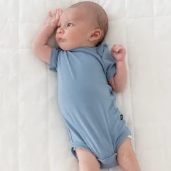Kyte Baby Bodysuit in Slate Discount