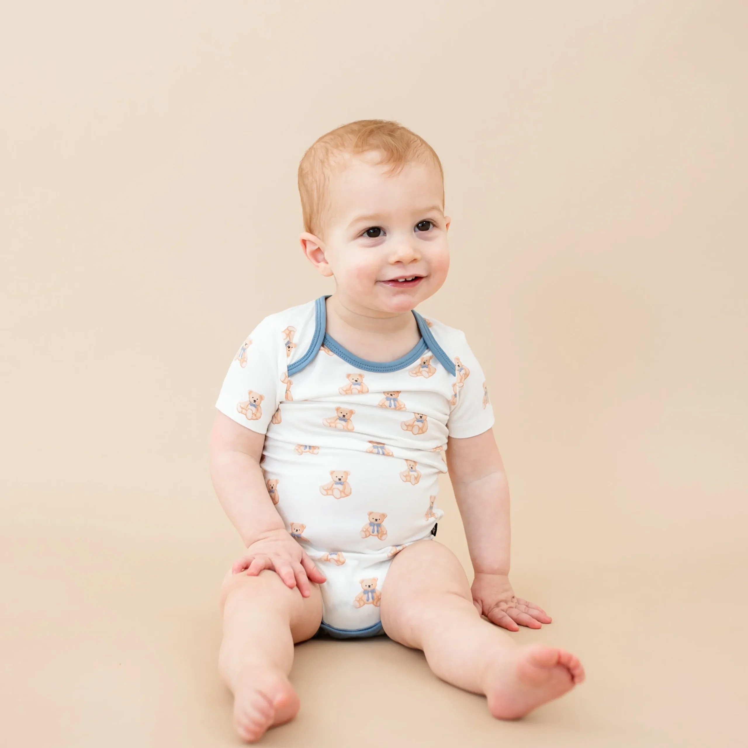 Kyte Baby Bodysuit in Teddy Bear Best