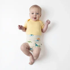 Kyte Baby Bummies in Ecru Roar