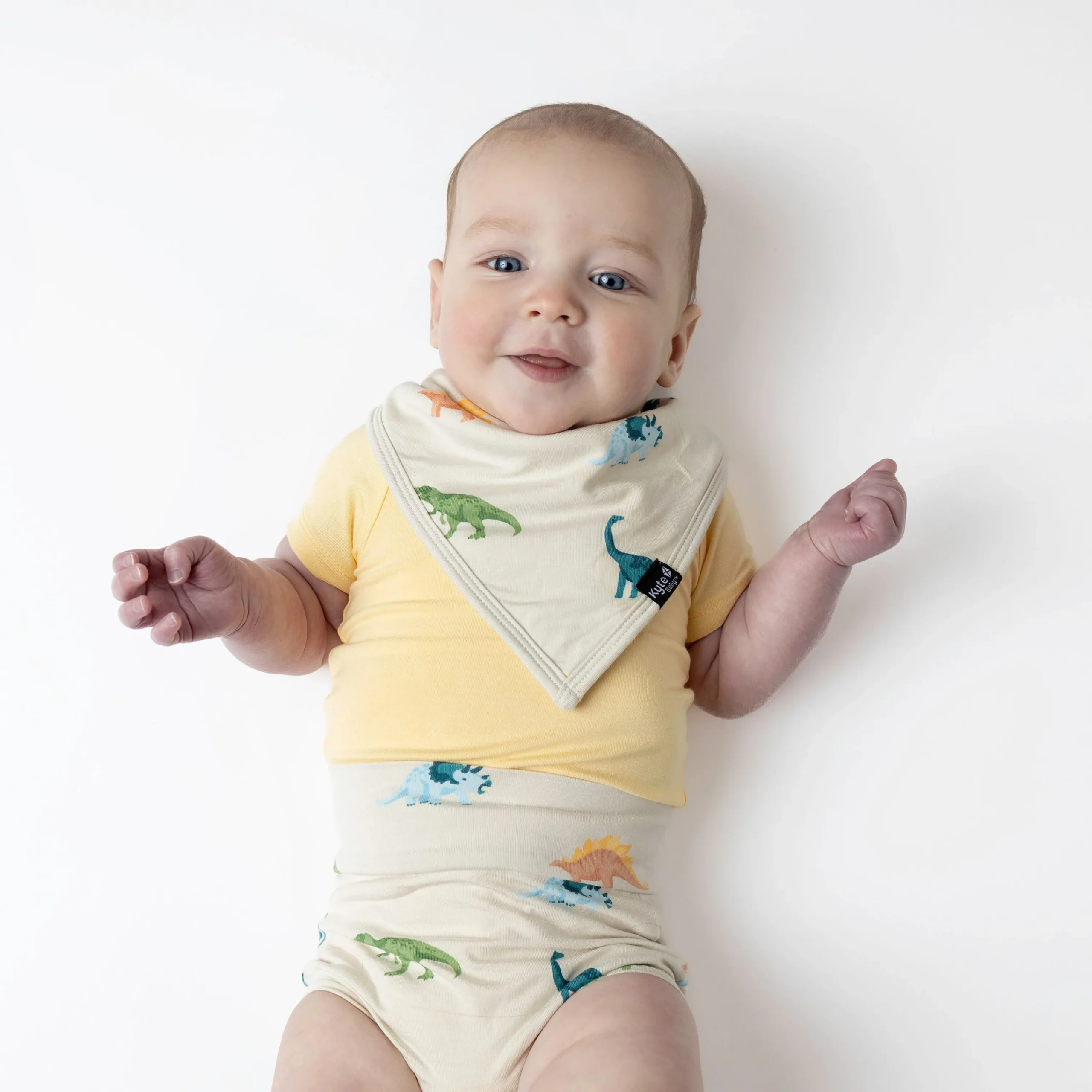 Kyte Baby Bummies in Ecru Roar