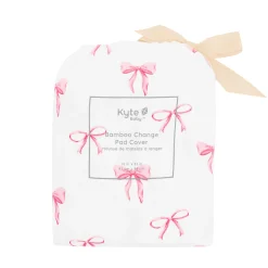 Kyte Baby Change Pad Cover in Bow Hot