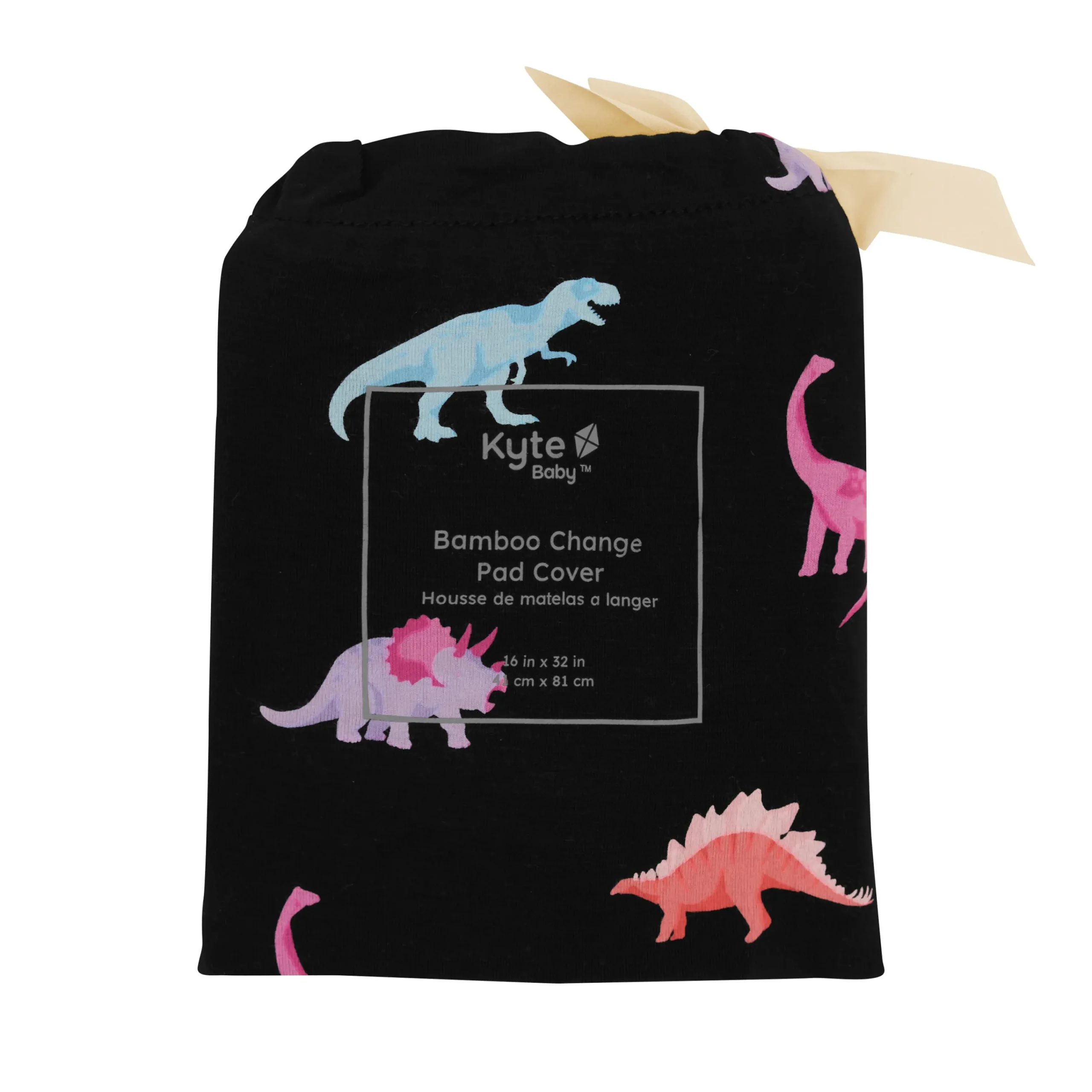 Kyte Baby Change Pad Cover in Midnight Roar Outlet