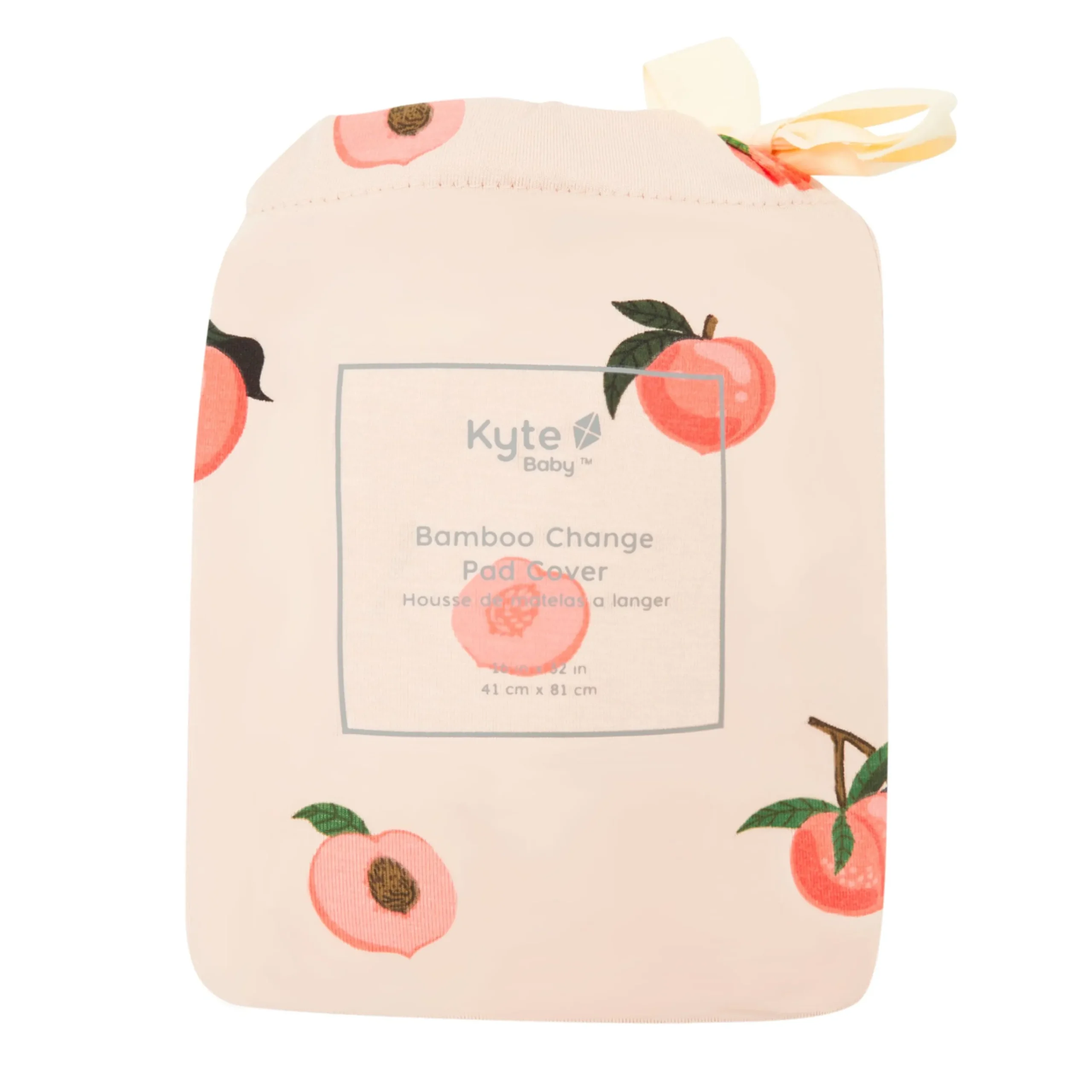 Kyte Baby Change Pad Cover in Peach Sale