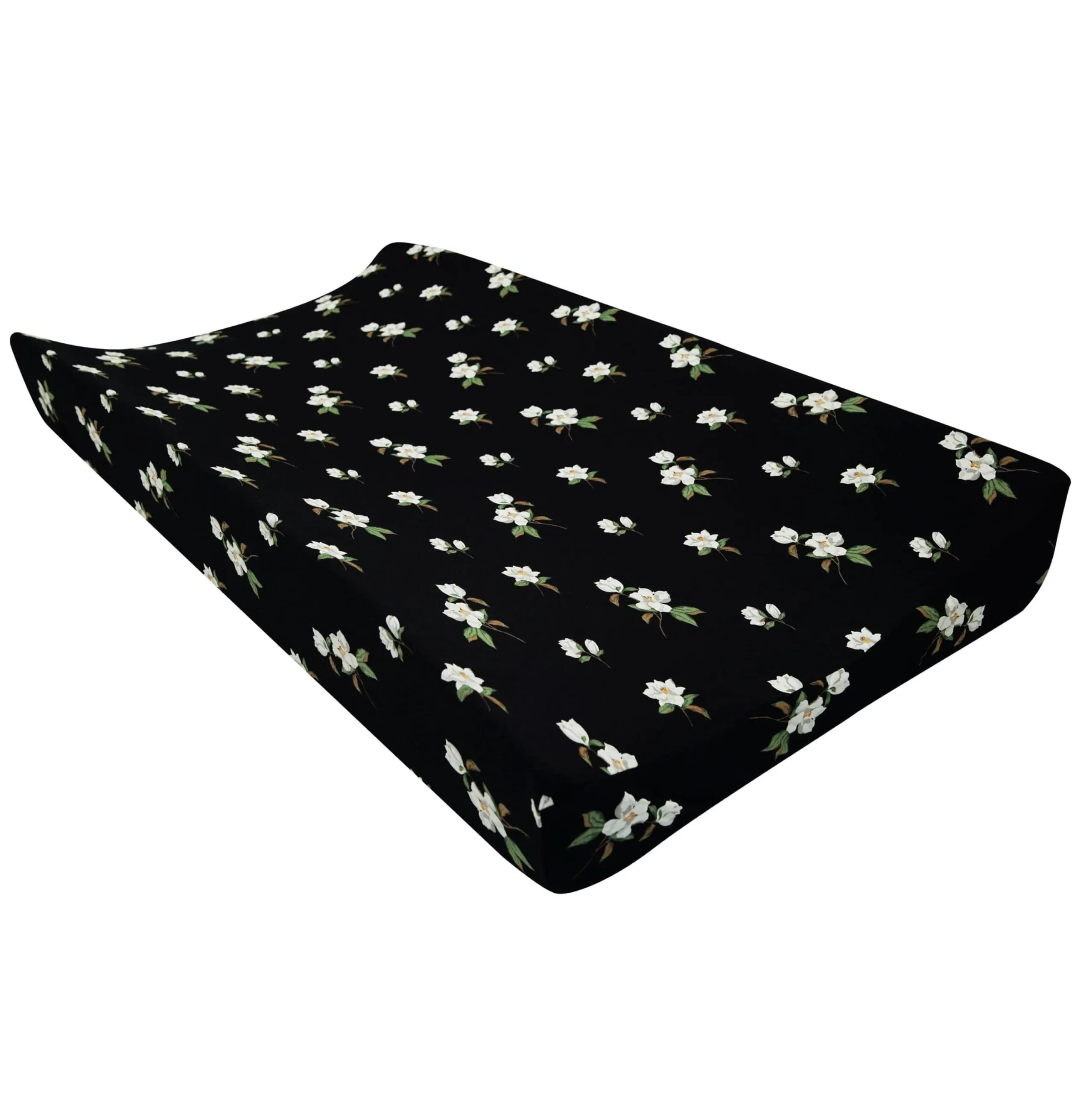 Kyte Baby Change Pad Cover in Small Midnight Magnolia Outlet