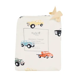 Kyte Baby Change Pad Cover in Vintage Truck Best