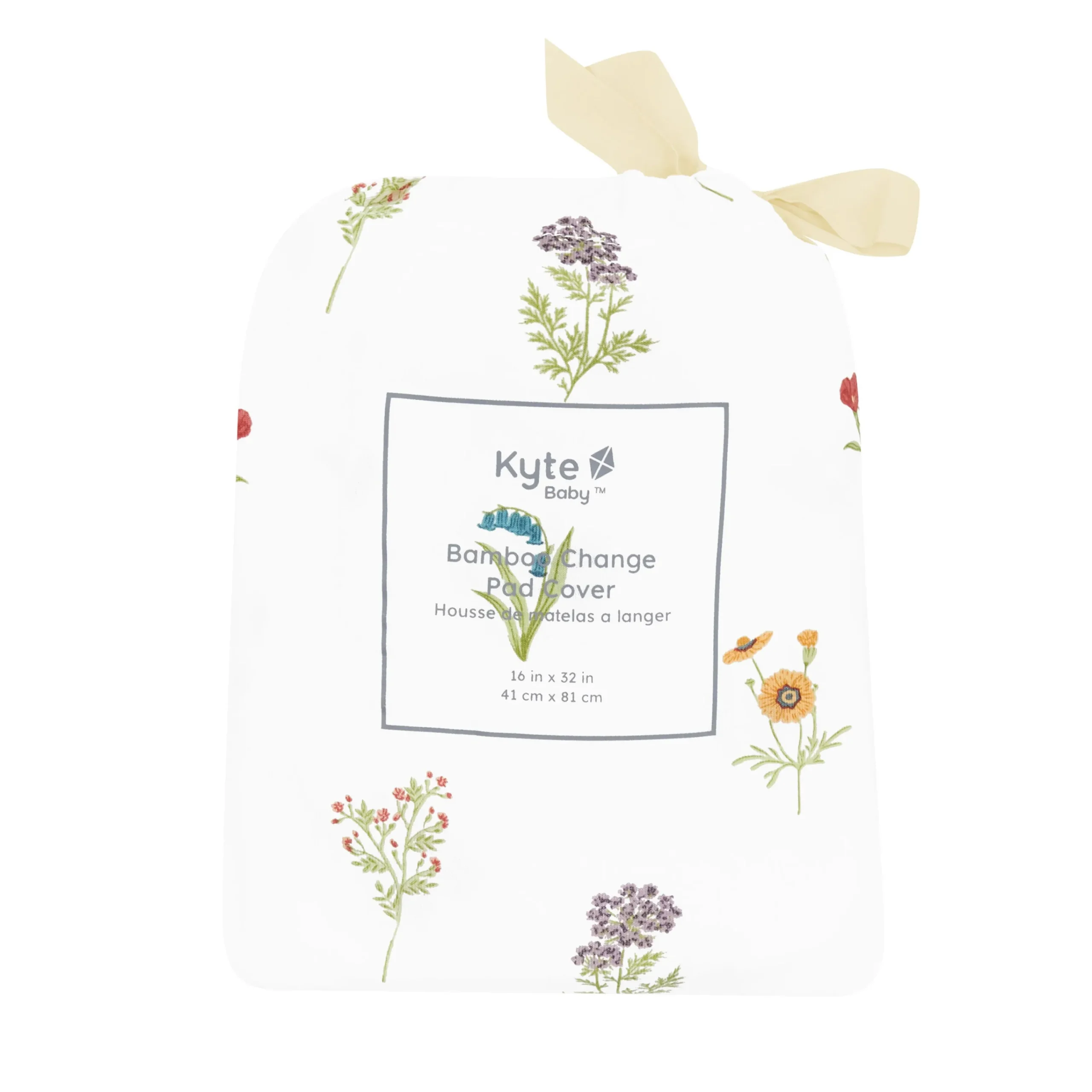 Kyte Baby Change Pad Cover in Wildflower