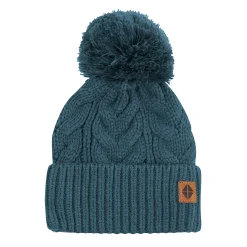 Kyte Baby Chunky Cable Knit Beanie in Atlantic Hot