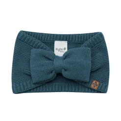 Kyte Baby Chunky Knit Bow Headband in Atlantic Online