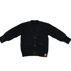 Kyte Baby Chunky Knit Oversized Cardigan in Midnight Sale