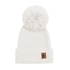Kyte Baby Chunky Knit Pom Beanie in Oat Best