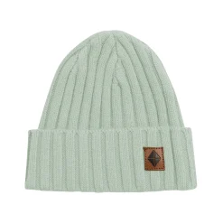 Kyte Baby Chunky Knit Ribbed Beanie in Thyme Hot