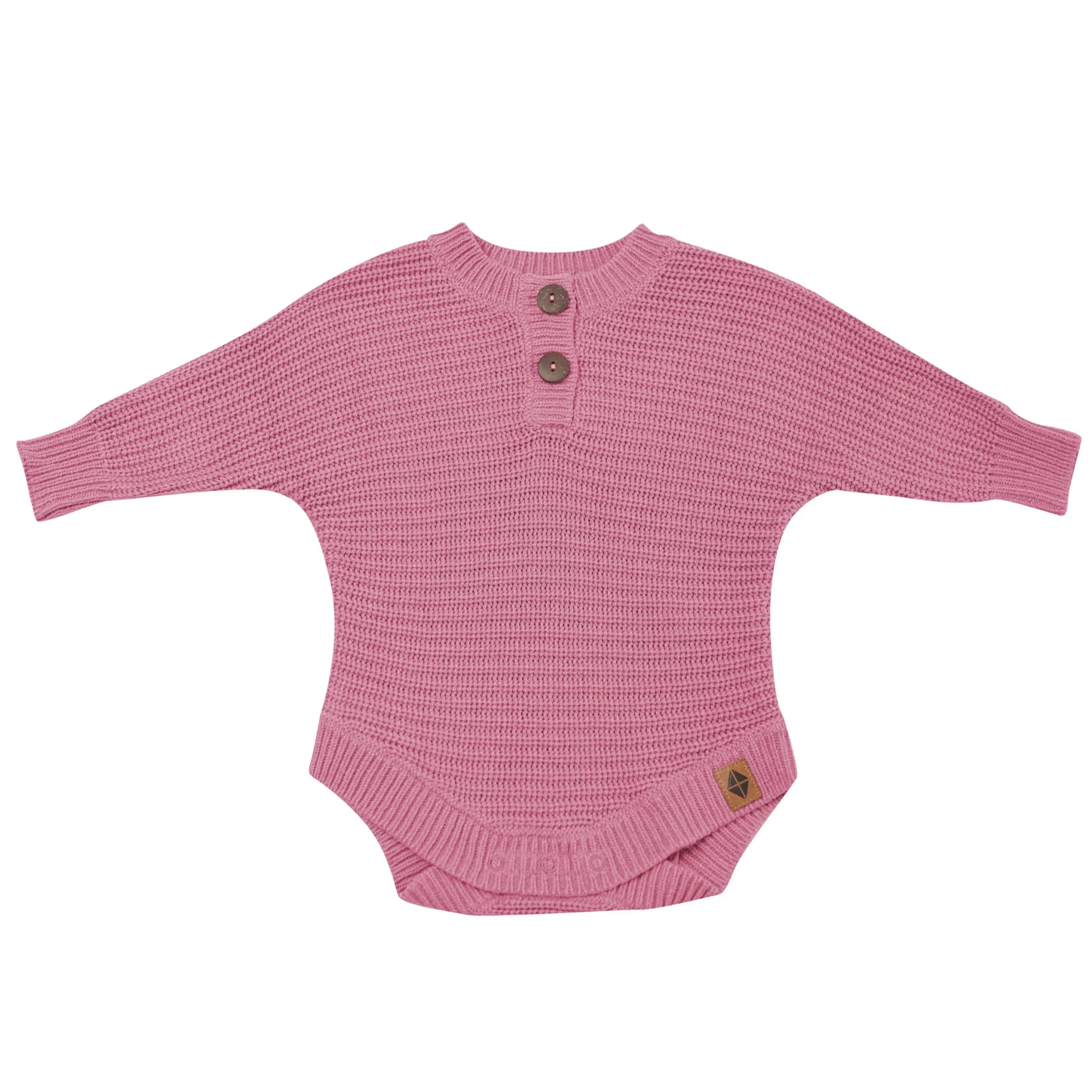Kyte Baby Chunky Knit Romper in Apple Blossom Online