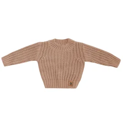 Kyte Baby Chunky Knit Sweater in Latte Outlet