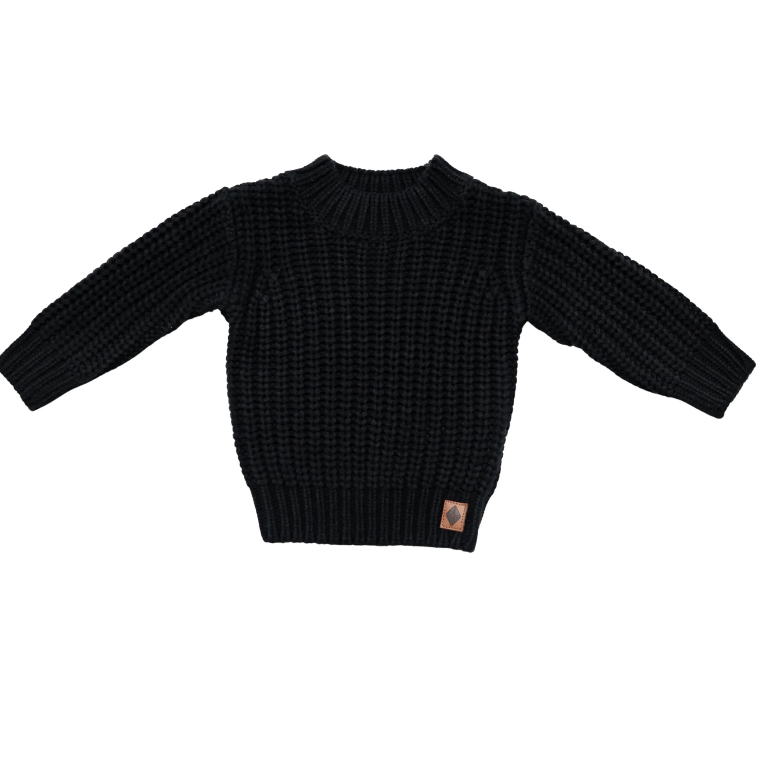 Kyte Baby Chunky Knit Sweater in Midnight Best
