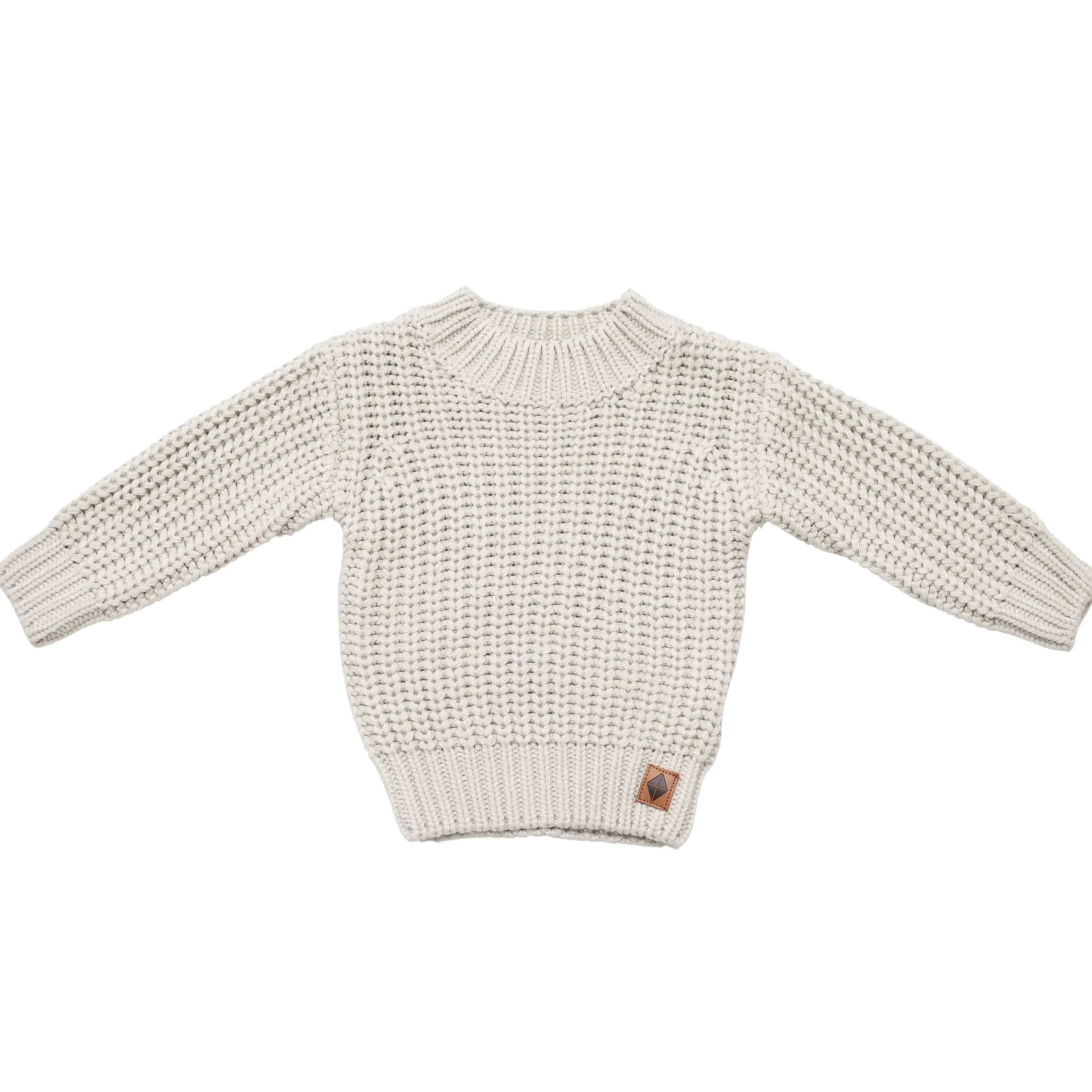 Kyte Baby Chunky Knit Sweater in Oat Best