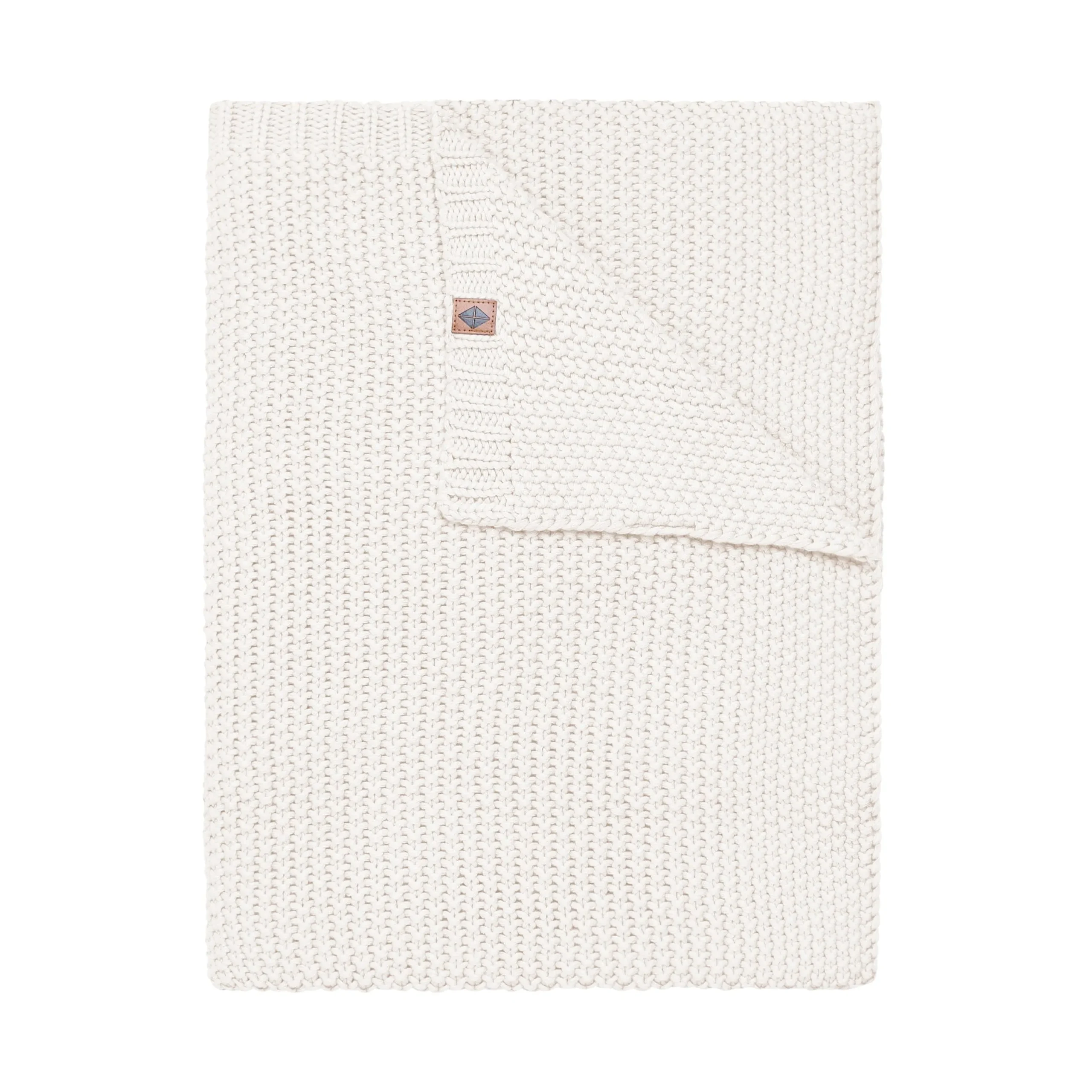Kyte Baby Chunky Knit Toddler Blanket in Cloud Discount
