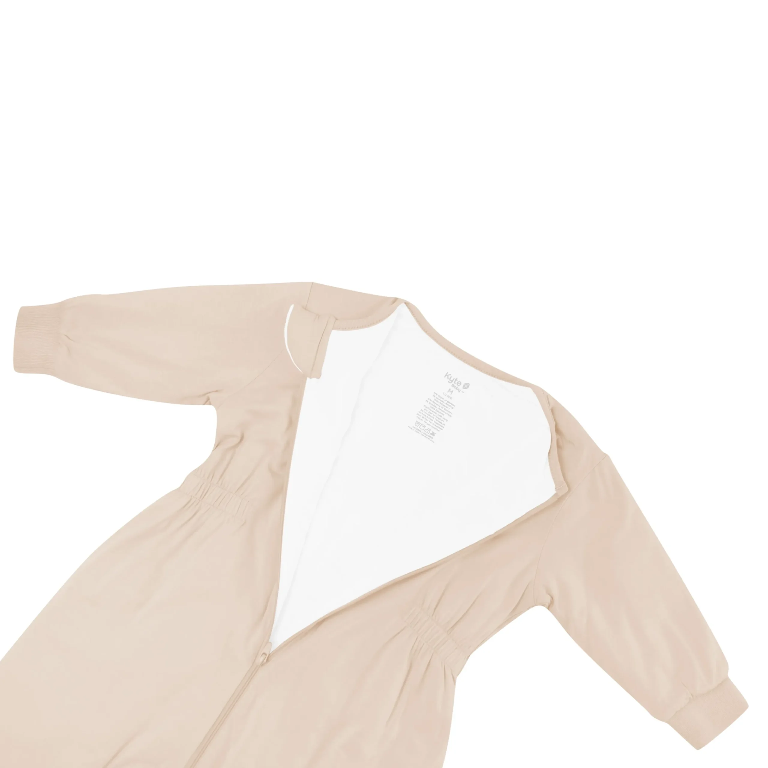 Kyte Baby Cozy Playsuit in Bisque
