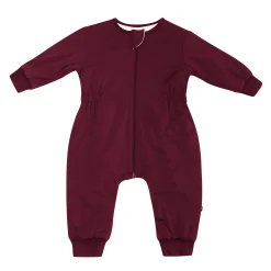 Kyte Baby Cozy Playsuit in Burgundy Online