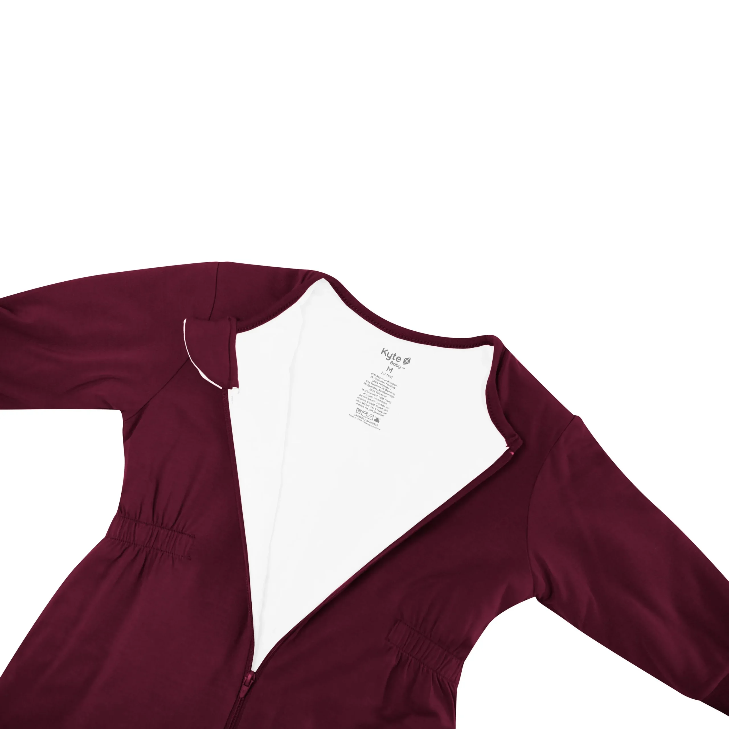 Kyte Baby Cozy Playsuit in Burgundy Online