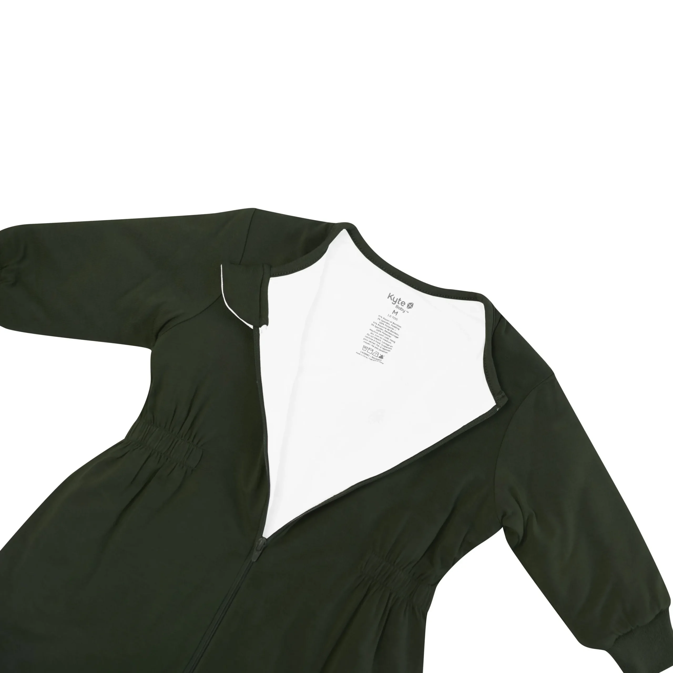 Kyte Baby Cozy Playsuit in Fir Best
