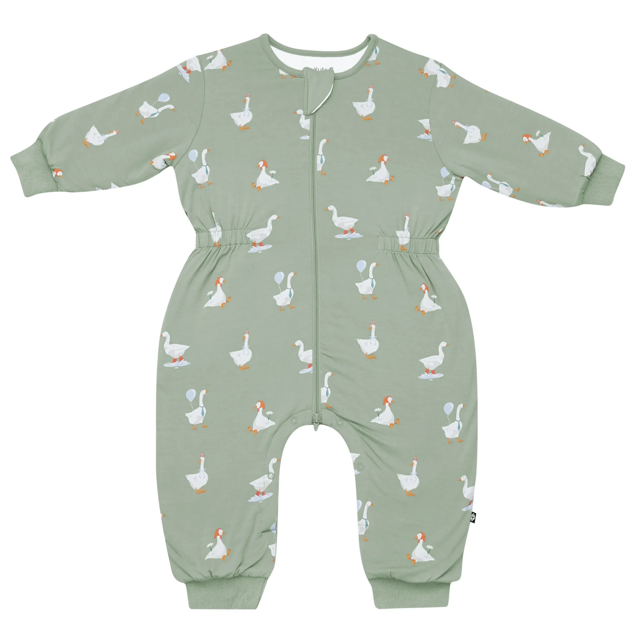 Kyte Baby Cozy Playsuit in Silly Goose Online