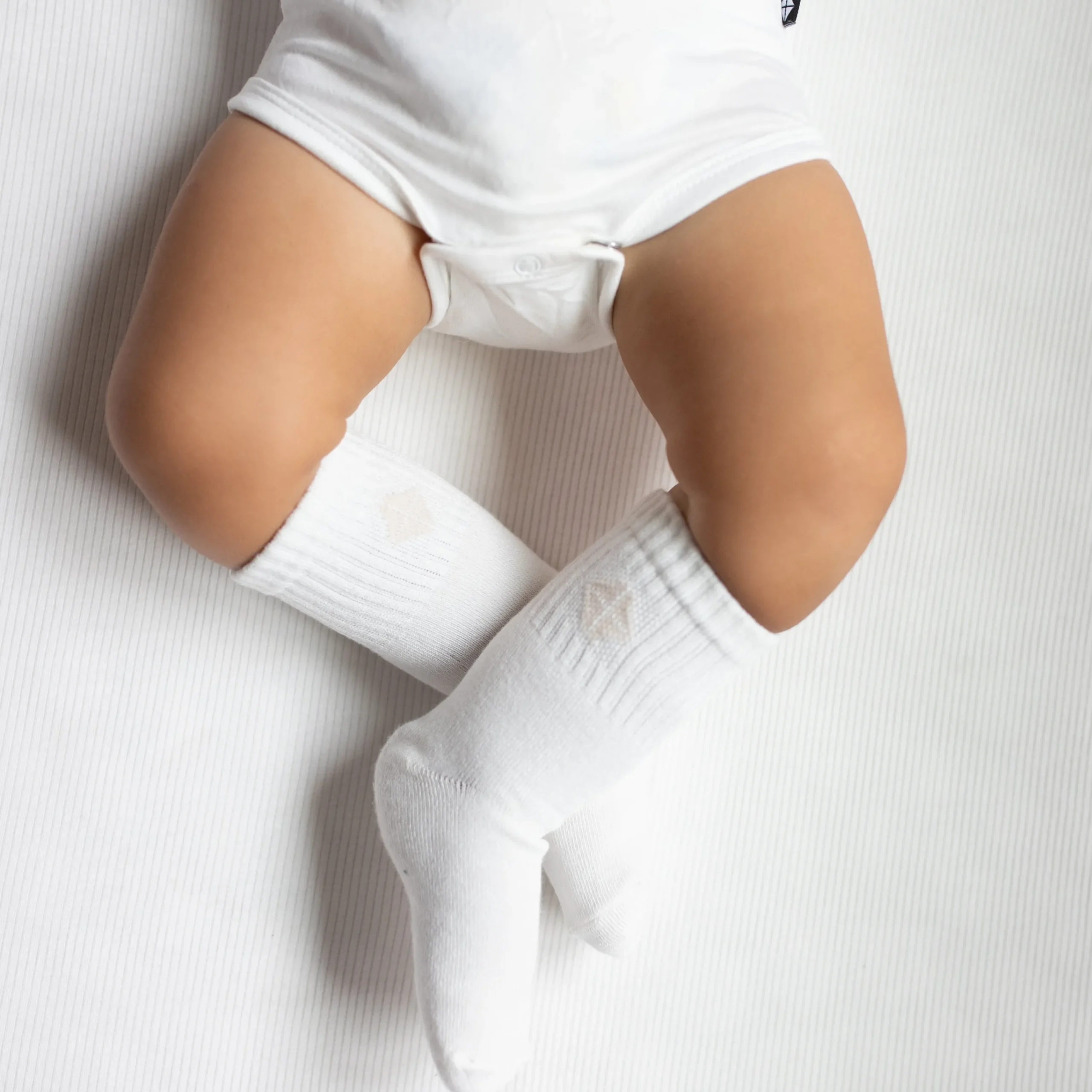 Kyte Baby Crew Socks Combo 3-Pack in Cloud
