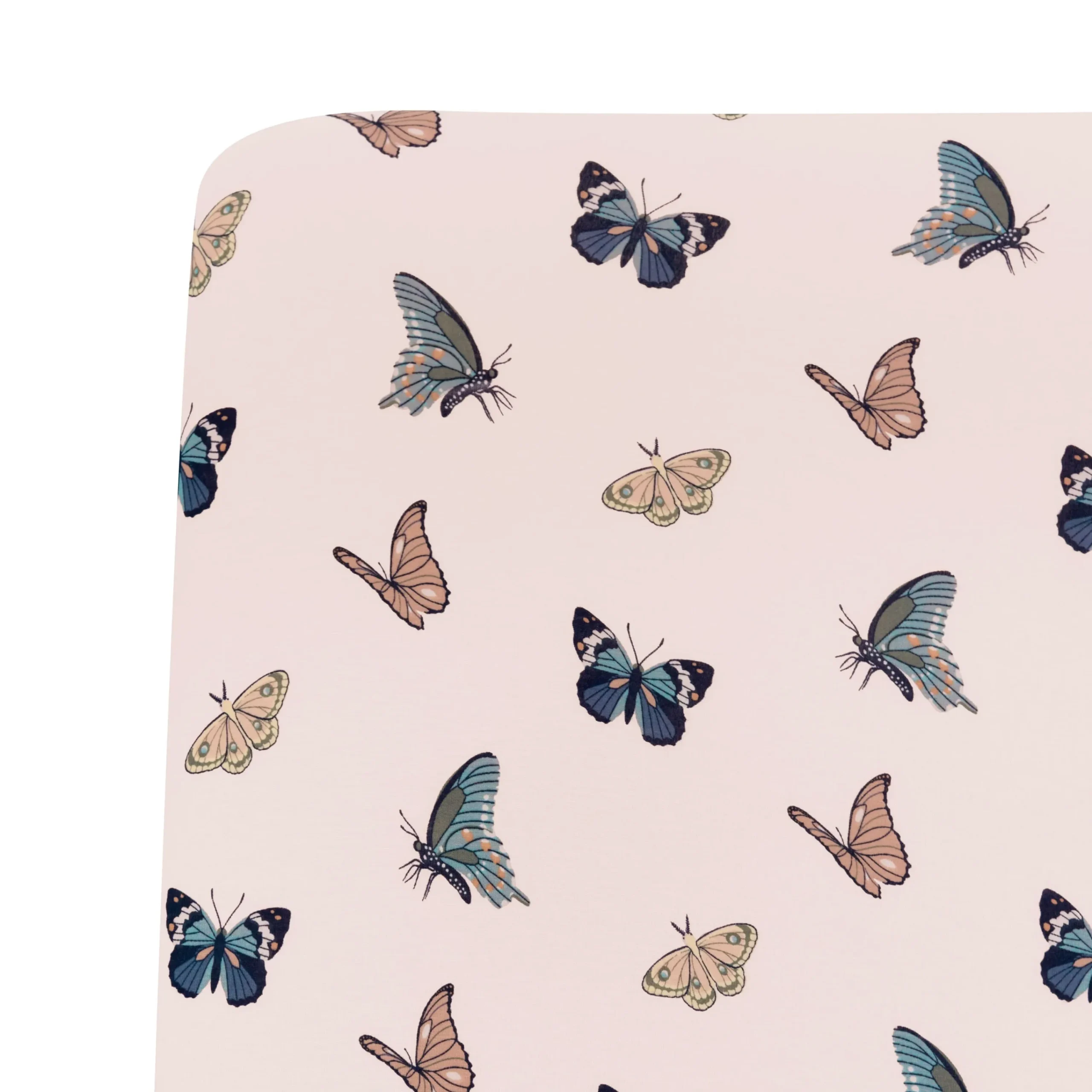 Kyte Baby Crib Sheet in Blush Butterfly Sale