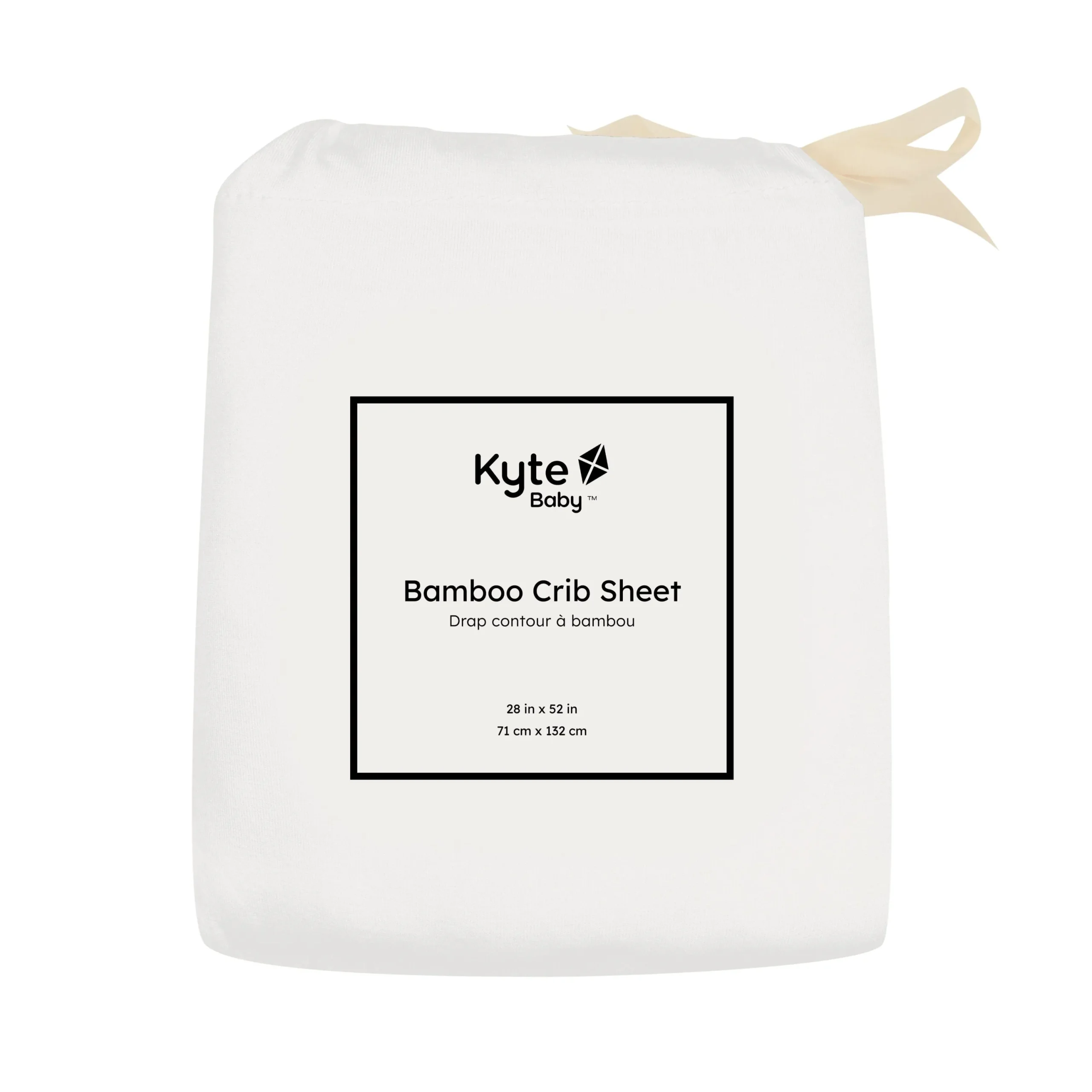 Kyte Baby Crib Sheet in Cloud Clearance