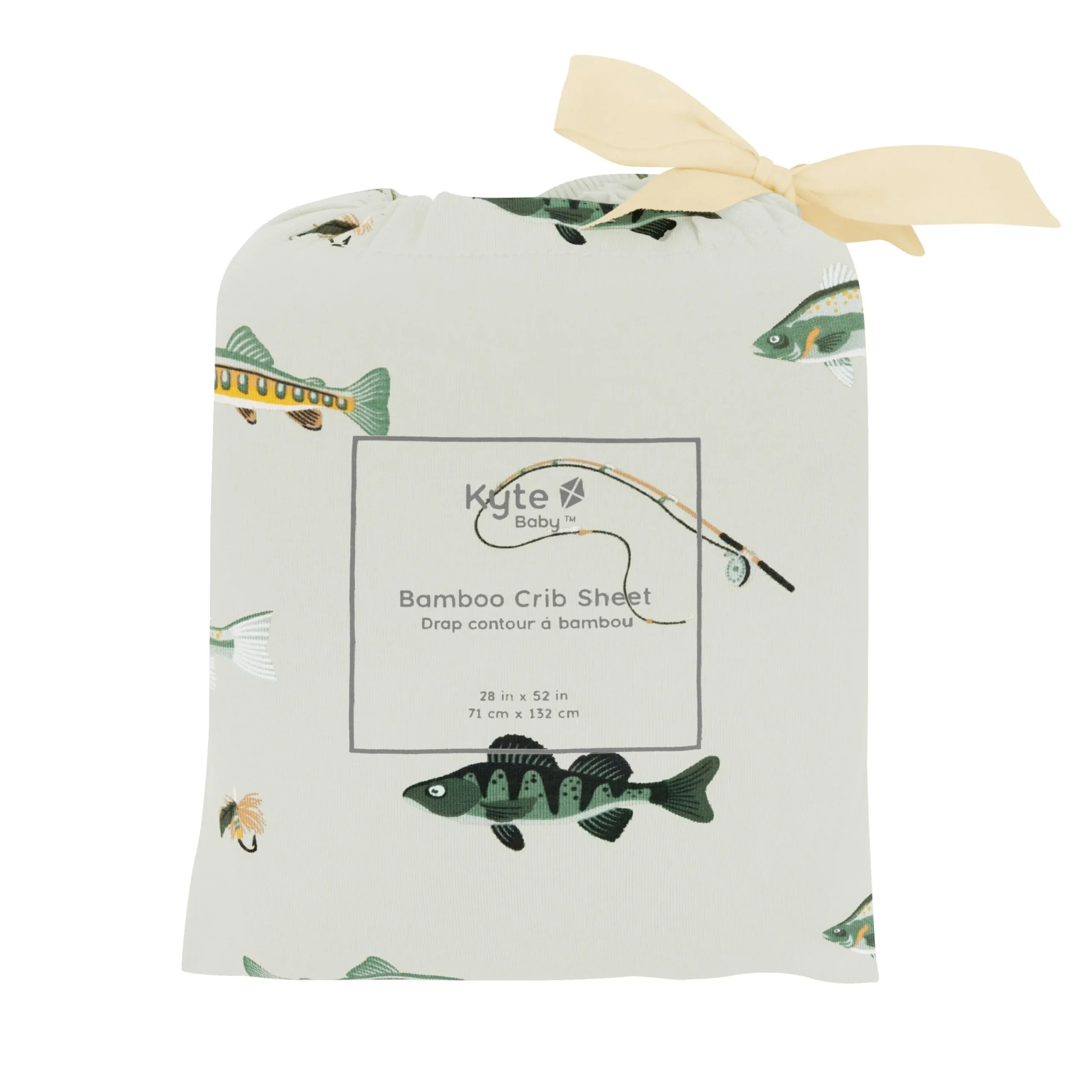 Kyte Baby Crib Sheet in Fishing Sale