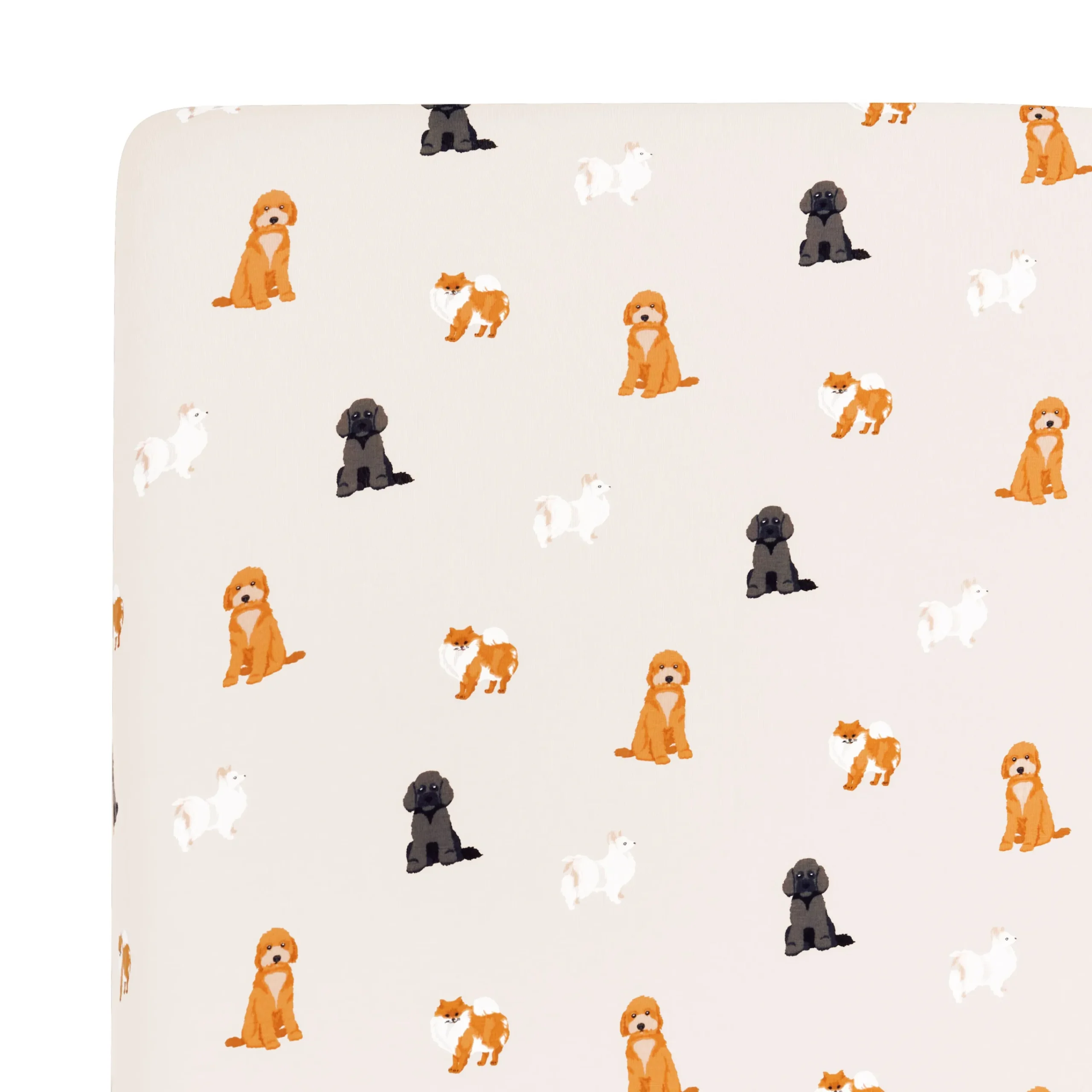 Kyte Baby Crib Sheet in Fluffy Dog Online