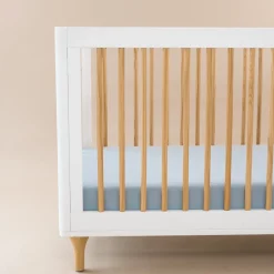 Kyte Baby Crib Sheet in Fog