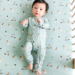 Kyte Baby Crib Sheet in Golf Sale