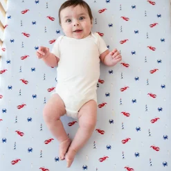 Kyte Baby Crib Sheet in Harbor