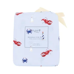 Kyte Baby Crib Sheet in Harbor