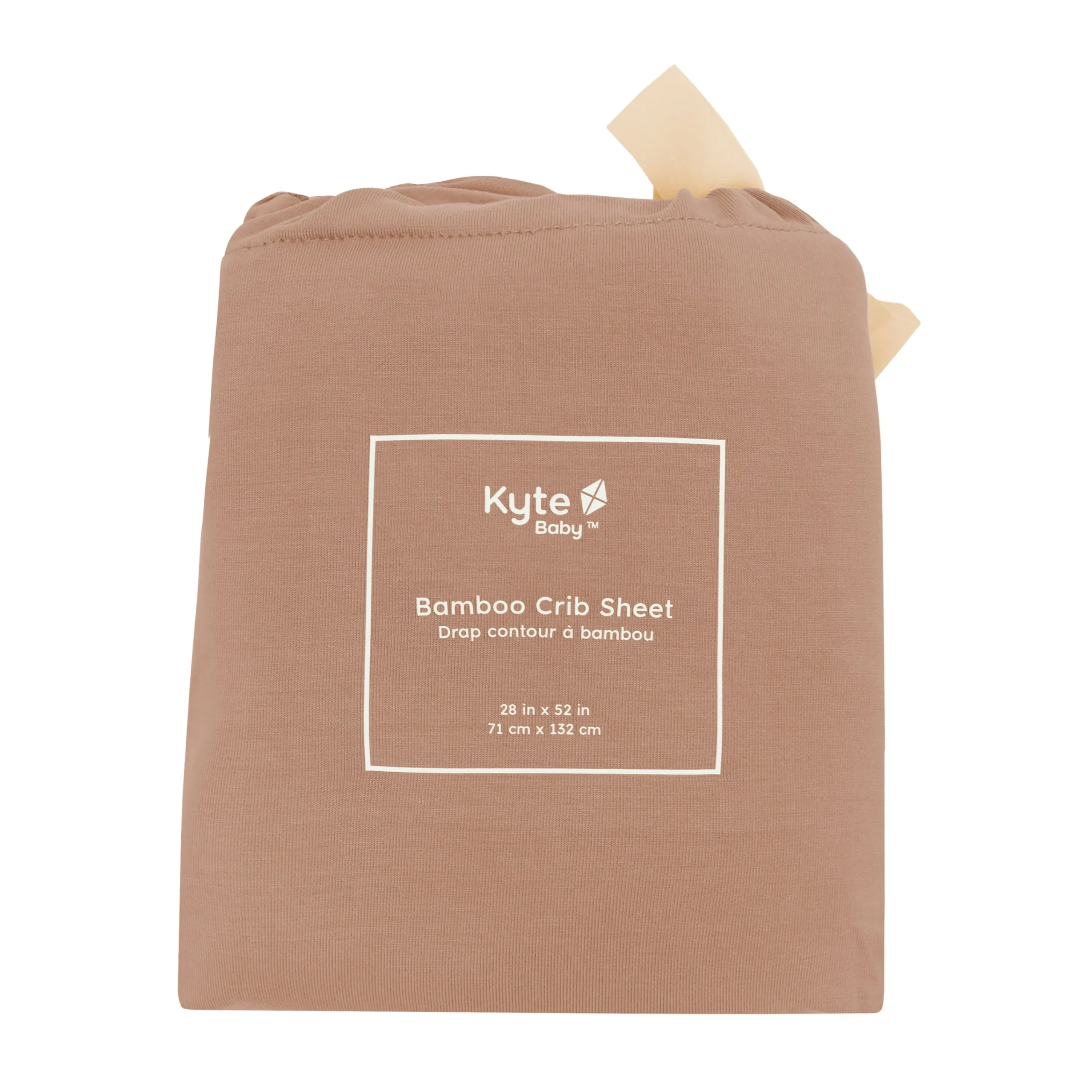 Kyte Baby Crib Sheet in Latte Sale