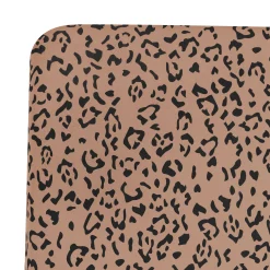 Kyte Baby Crib Sheet in Latte Leopard Hot