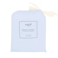 Kyte Baby Crib Sheet in Mist Discount