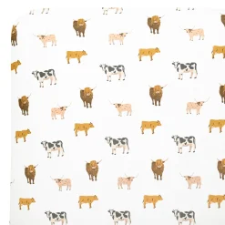 Kyte Baby Crib Sheet in Moo Online