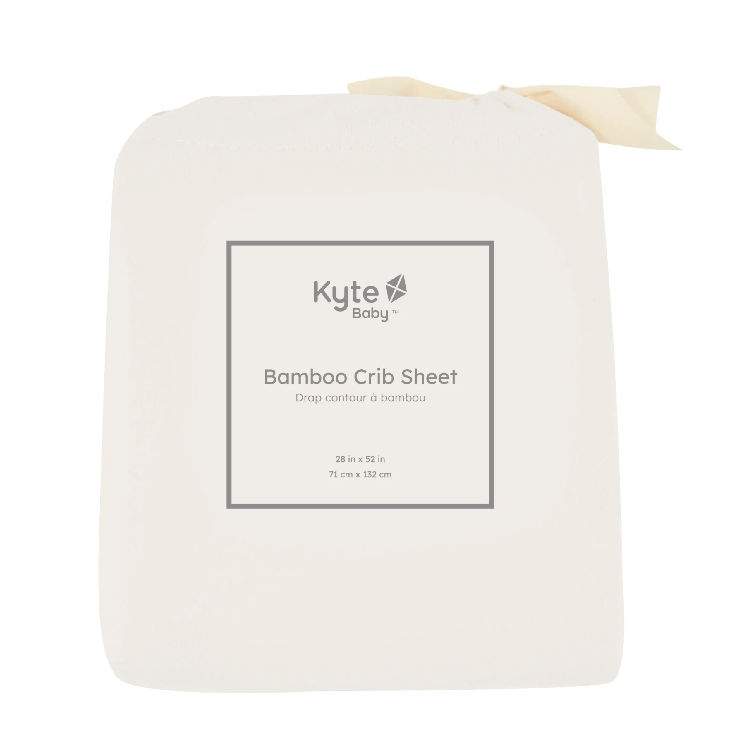 Kyte Baby Crib Sheet in Oat Best