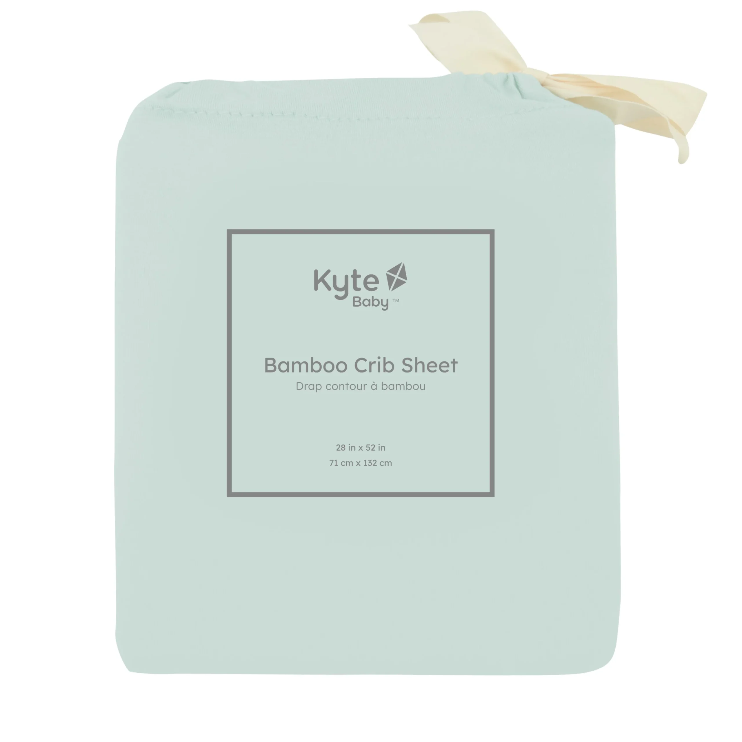 Kyte Baby Crib Sheet in Sage Outlet