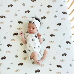 Kyte Baby Crib Sheet in Yellowstone Online