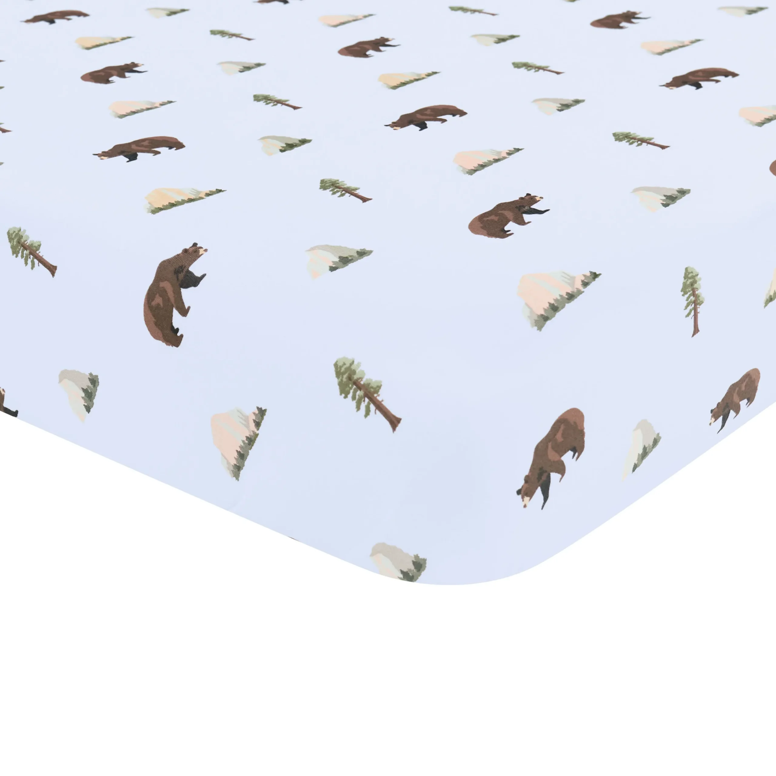Kyte Baby Crib Sheet in Yosemite Hot